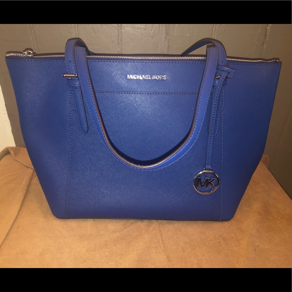 Michael Kors Sapphire blue Ciara tote